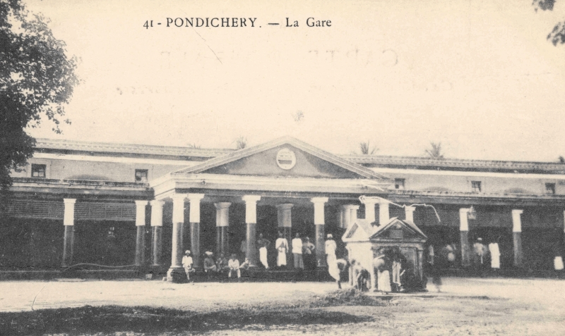 08-04 - Pondichery - gare - 1